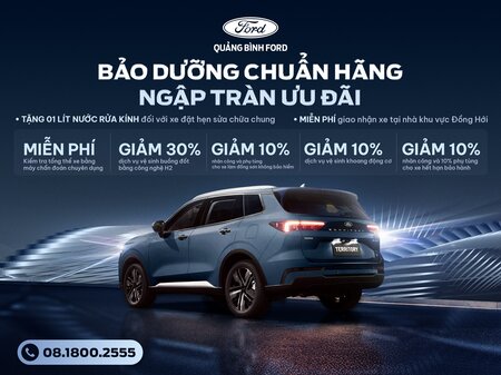 BẢO DƯỠNG CHUẨN HÃNG – NGẬP TRÀN ƯU ĐÃI