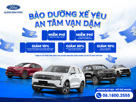 BẢO DƯỠNG XẾ YÊU, AN TÂM VẠN DẶM