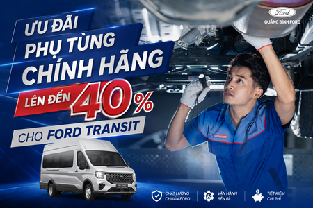 CHĂM FORD TRANSIT KHỎE MÁY – TIẾT KIỆM CHI PHÍ ĐẾN 40%