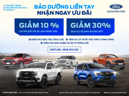 CHƯƠNG TRÌNH KHUYẾN MÃI DỊCH VỤ THÁNG 11/2024