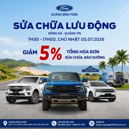 FORD MOBILE SERVICE – SỬA CHỮA LƯU ĐỘNG TẠI ĐÔNG HÀ, QUẢNG TRỊ