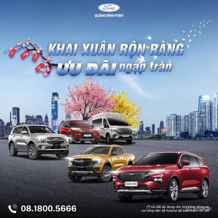 KHAI XUÂN RỘN RÀNG - ƯU ĐÃI NGẬP TRÀN