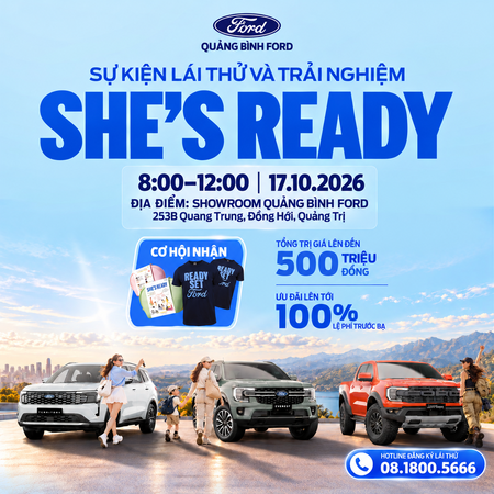 SHE’S READY – PHÁI ĐẸP TỰ TIN SAU VÔ LĂNG, SẴN SÀNG MỌI HÀNH TRÌNH